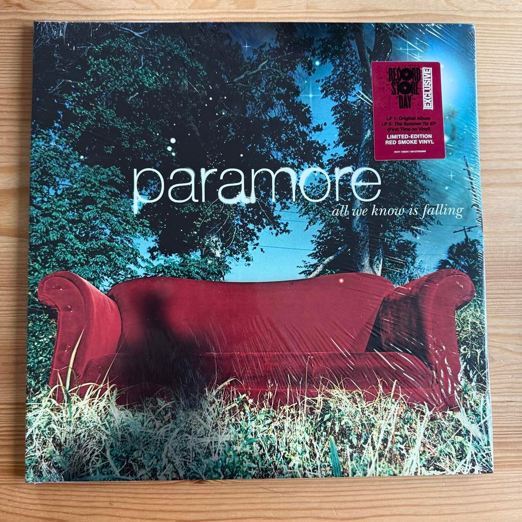 Paramore - All We Know Is Falling (RSD 2026 Red Smoke Vinyl), Cd's en Dvd's, Vinyl | Pop, Nieuw in verpakking, Geseald, 2020 tot heden