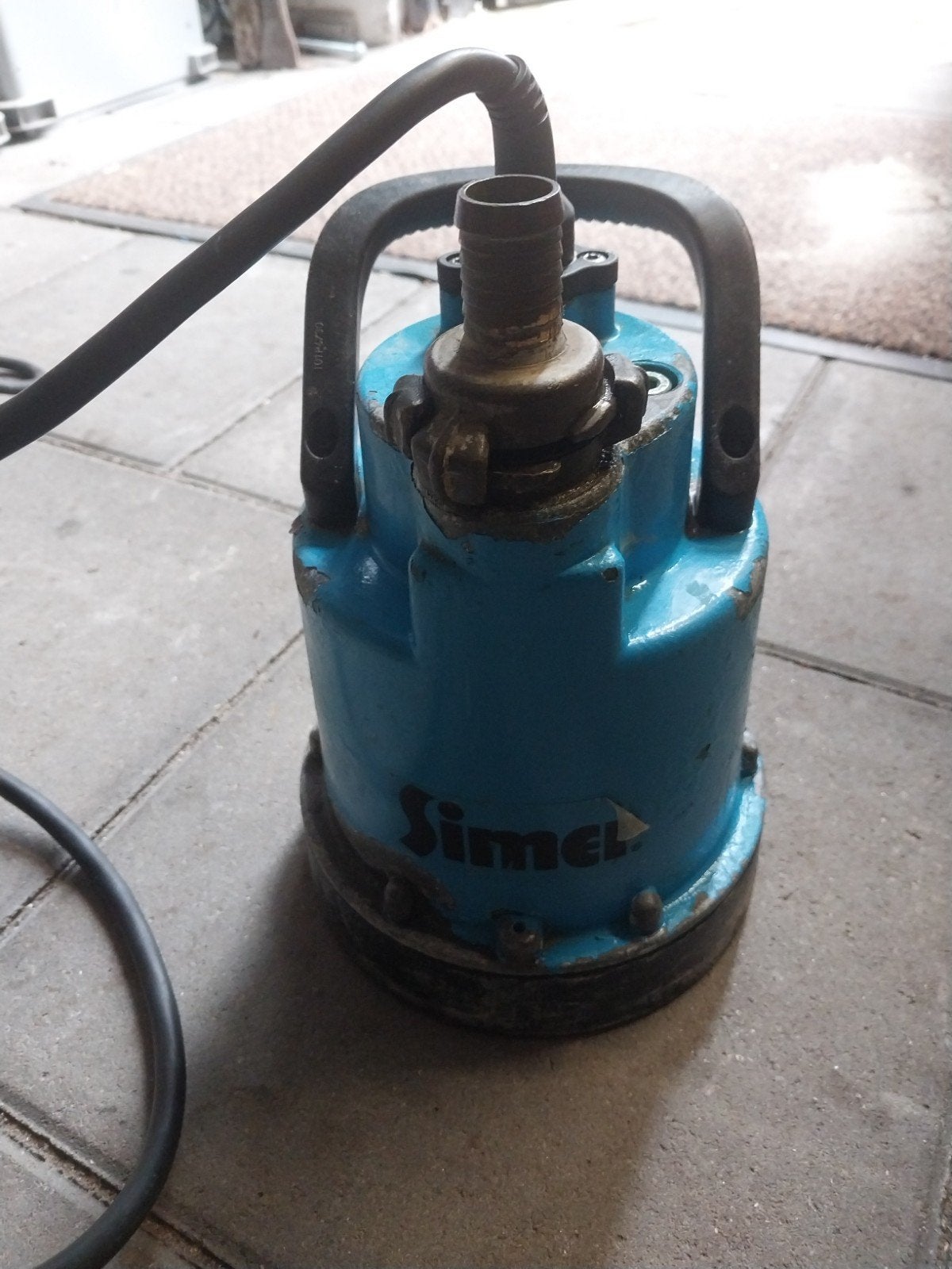 Te koop. Simer 4 . Dweildompelpomp. Gebruikt in goede staat., Ophalen, Gebruikt, Elektrisch, Dompelpomp