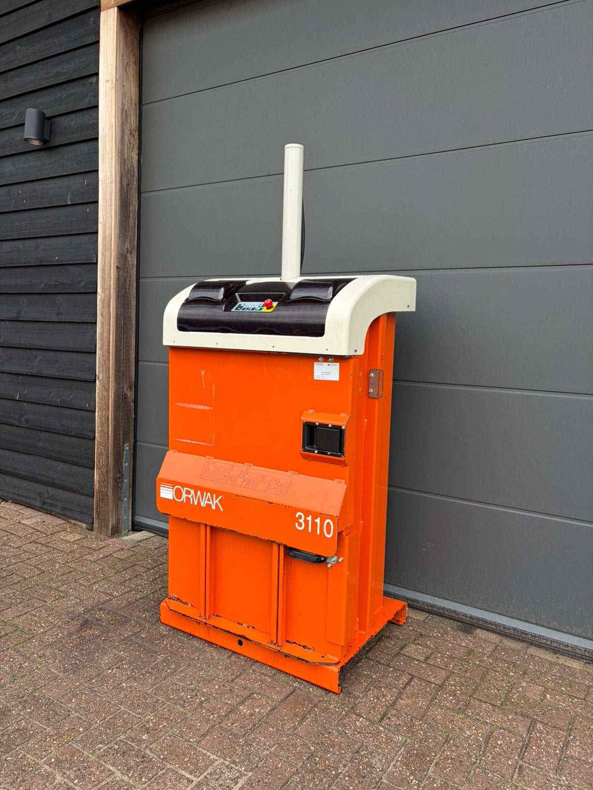 Orwak 3105 | 230v | Papierpers | Plasticpers | Balenpers, Doe-het-zelf en Verbouw, Ophalen of Verzenden, Gebruikt
