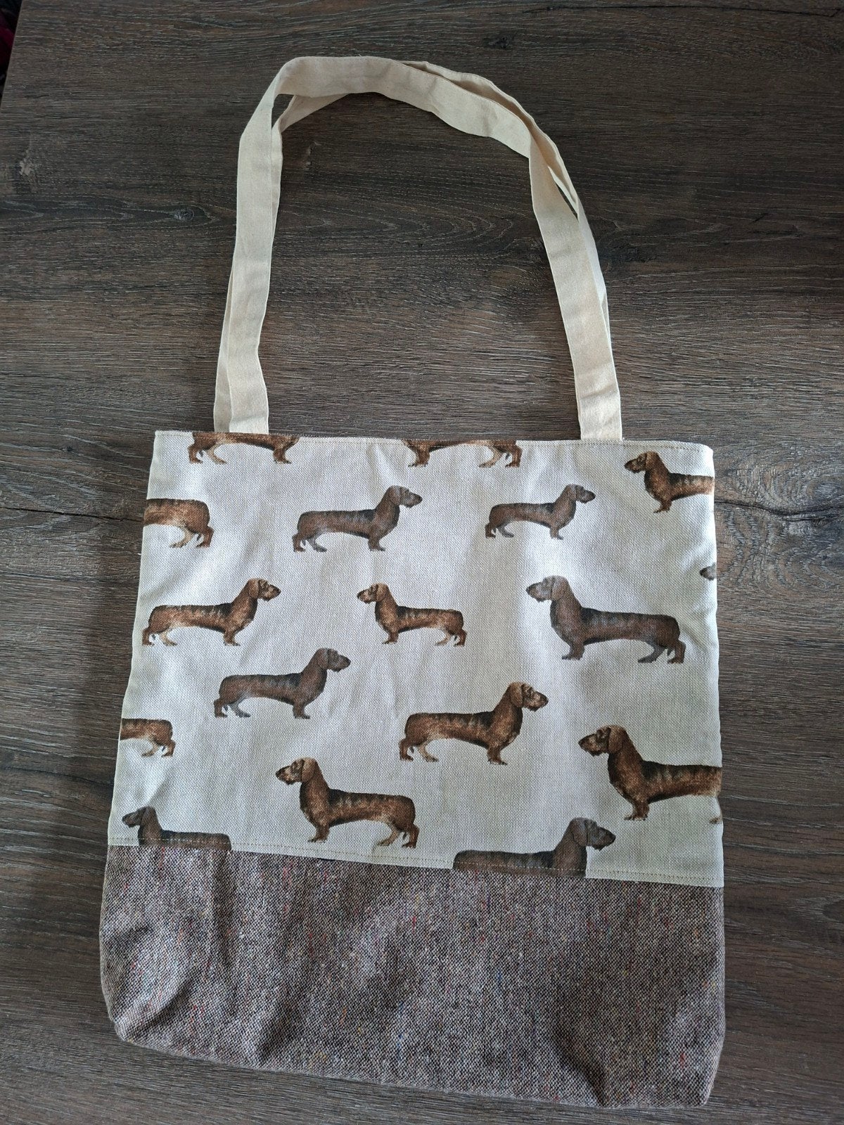 Tas met teckels, Ophalen of Verzenden, Schoudertasje