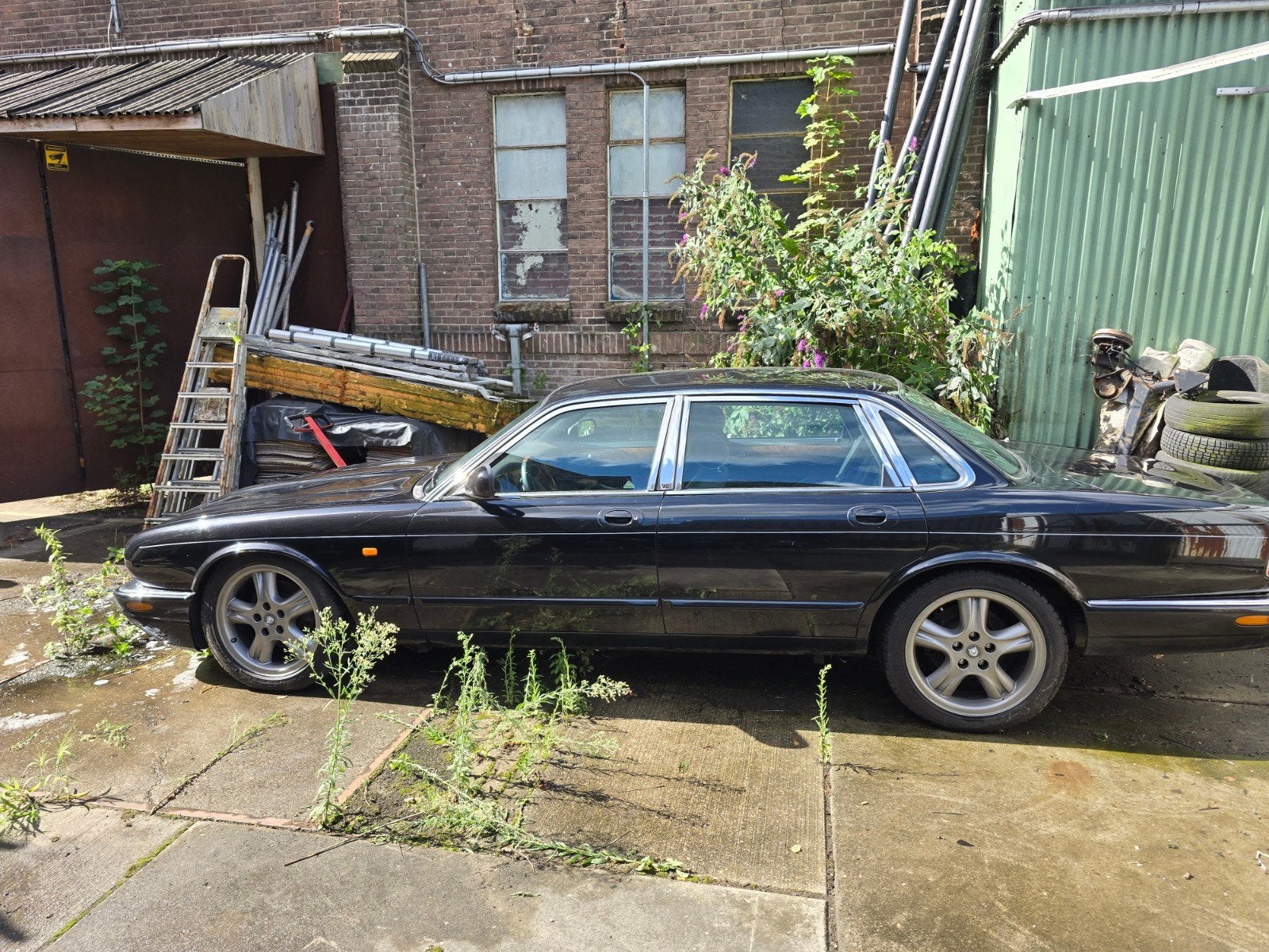 Jaguar Sovereign 4.0 V8 1998 Zwart, Auto's, Jaguar, Automaat, Achterwielaandrijving, 8 cilinders, Zwart