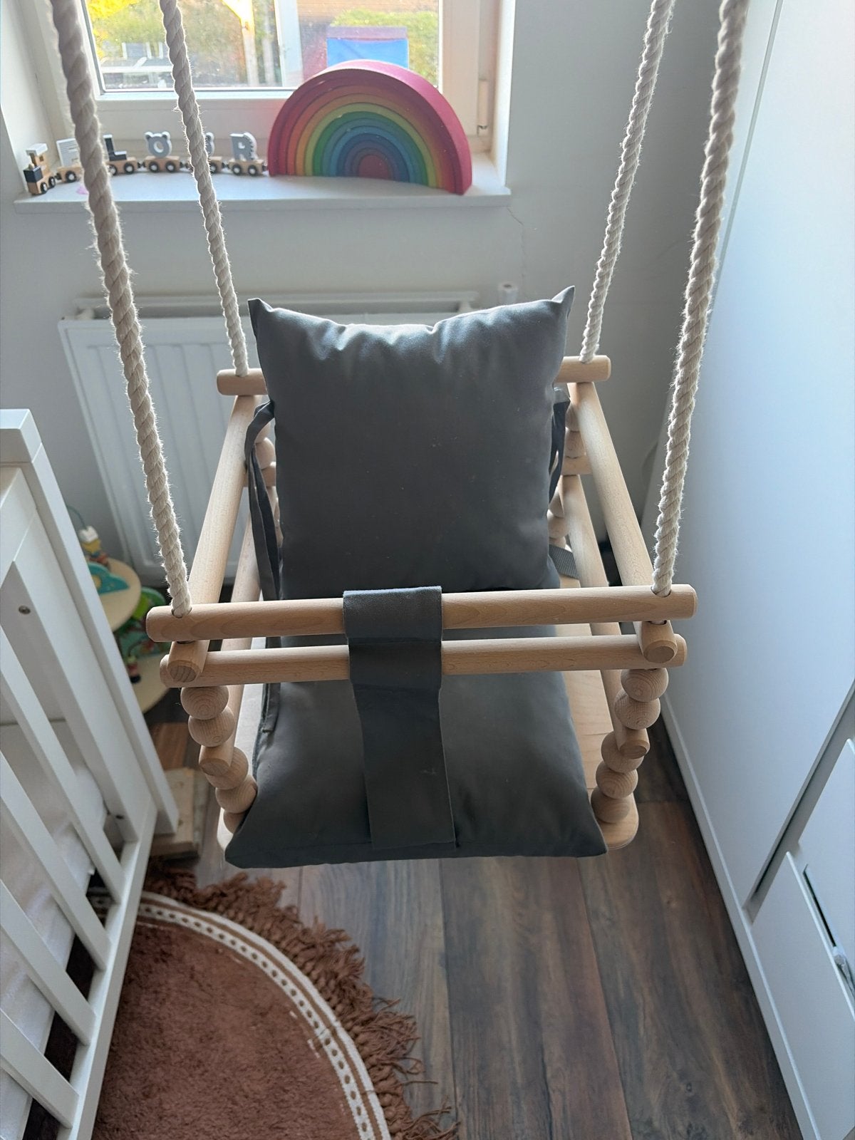 Babyschommel voor babykamer - Nieuwstaat, Ophalen of Verzenden, Zo goed als nieuw