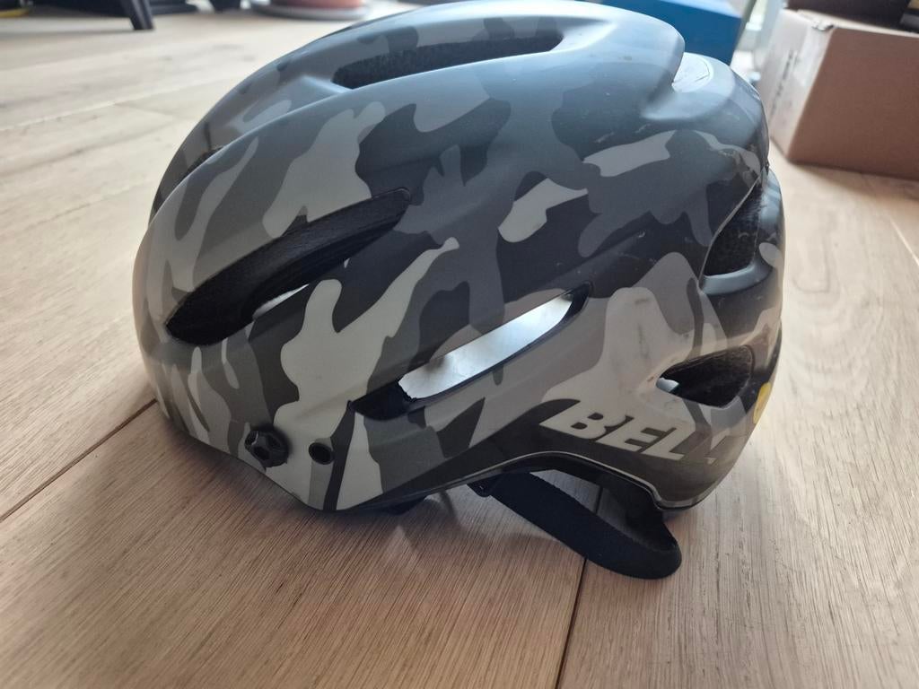 Fietshelm - Camouflage - Maat M - BELL 4FORTY MIPS, Gebruikt, M, BELL, Ophalen of Verzenden