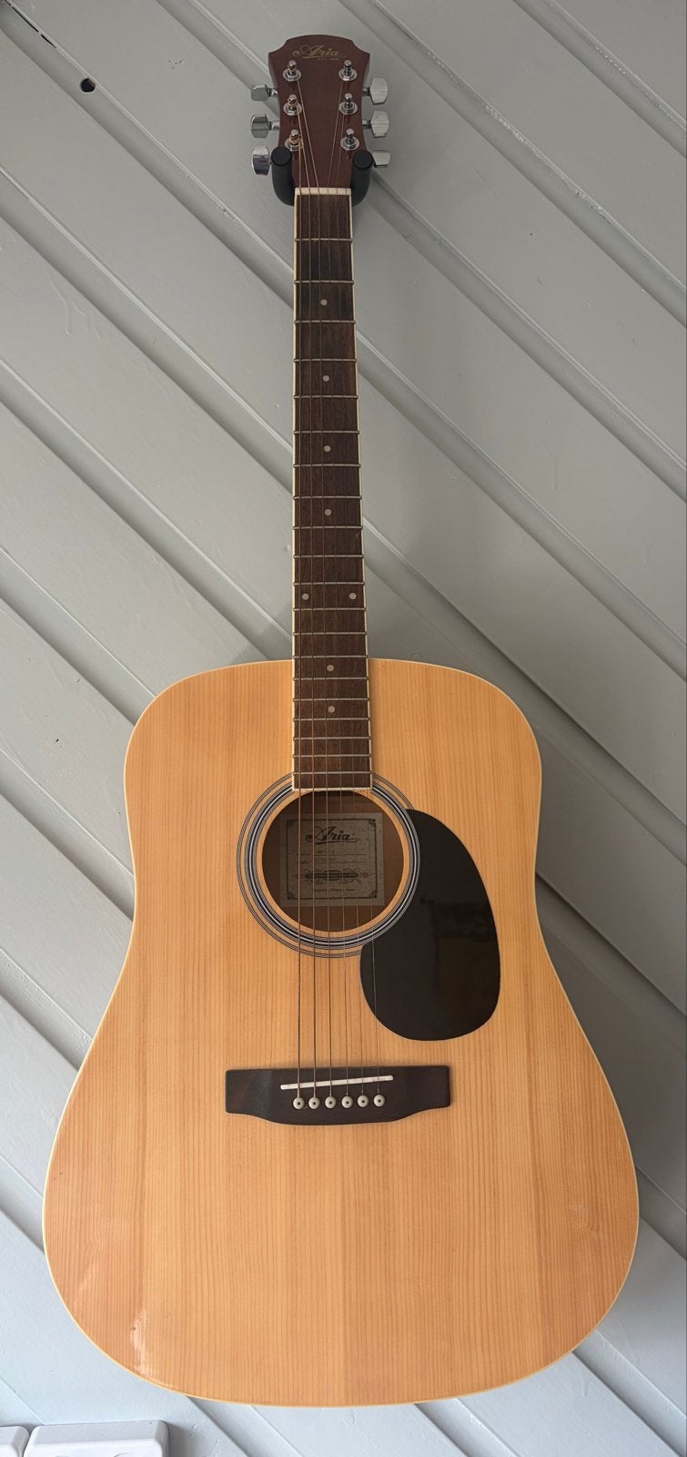 Aria AWN-15 N Western gitaar, Muziek en Instrumenten, Ophalen, Gebruikt, Western- of Steelstringgitaar