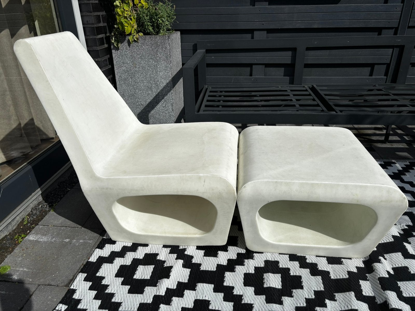 Design set Jellyfish Wiel Arets Quinze and Milan, Ophalen, Kunststof, Gebruikt, Loungeset