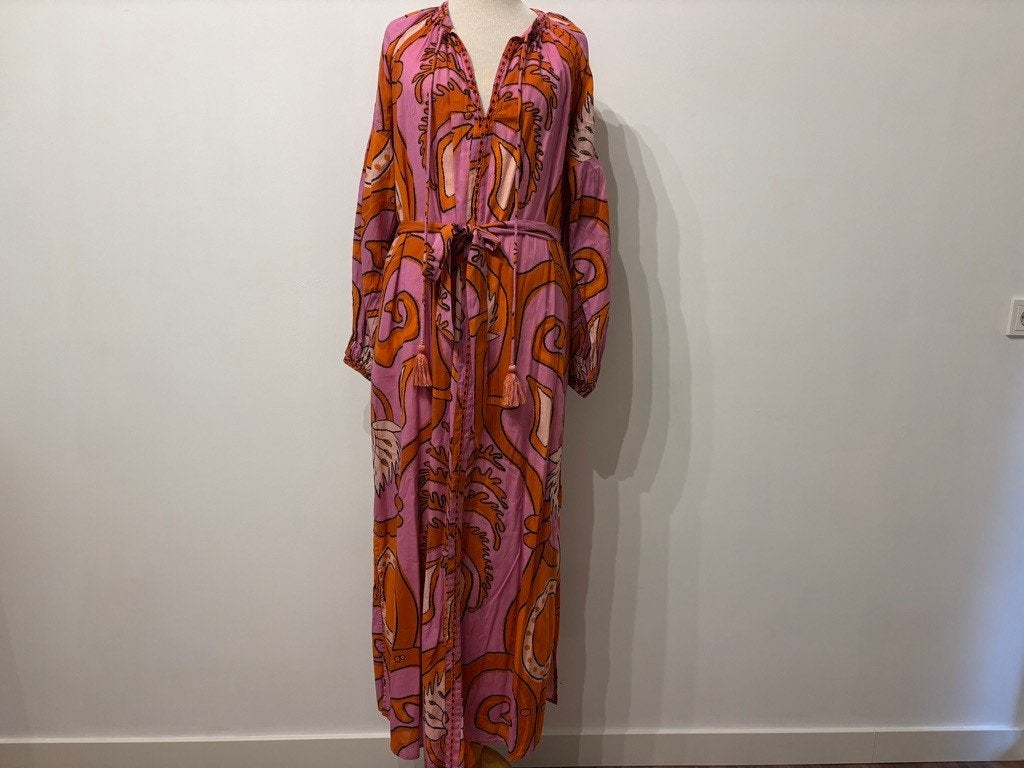 Ibana Dalmi Amalfi maxi-jurk – Maat M / 38 (NP €189,99), Maat 38/40 (M), Ibana, Ibana, Ibana