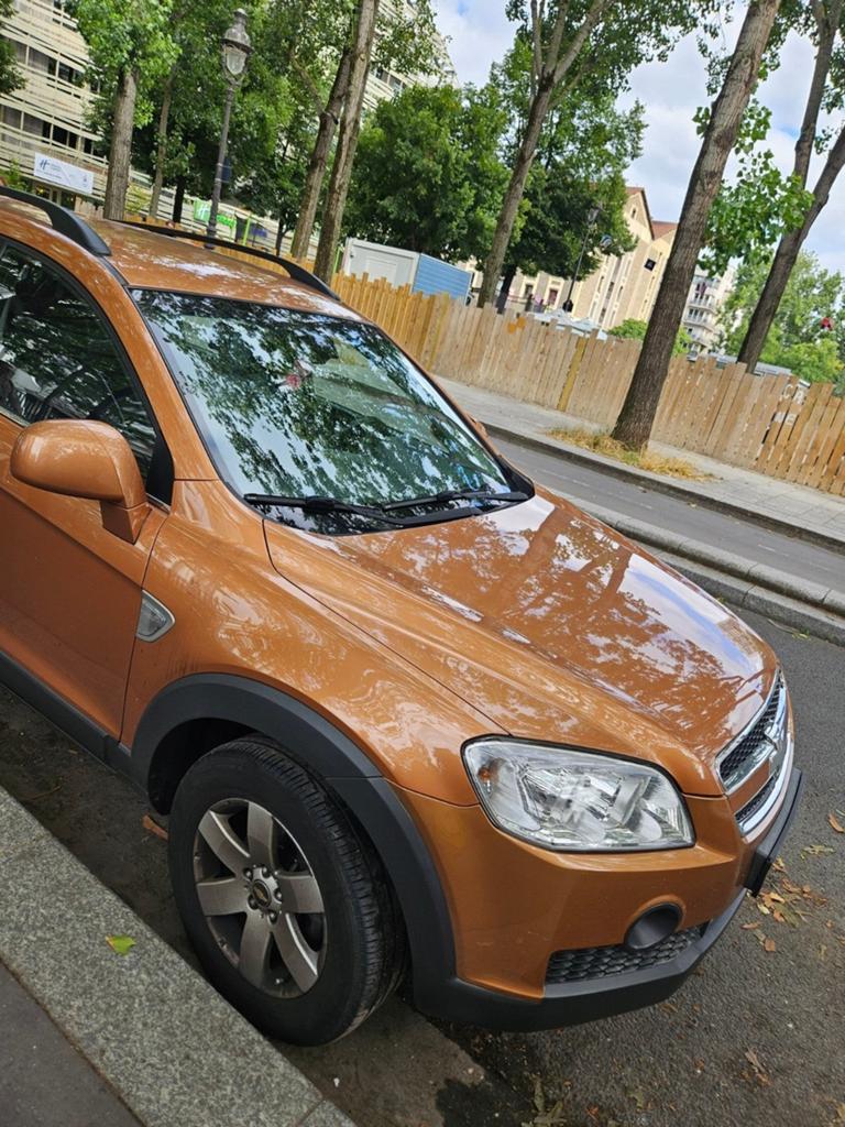 Chevrolet Captiva 2.4 4WD 2008 LPG/Cruisecontrol 7 persoons, Auto's, Chevrolet, 136 pk, 4 cilinders, Bruin, 7 stoelen