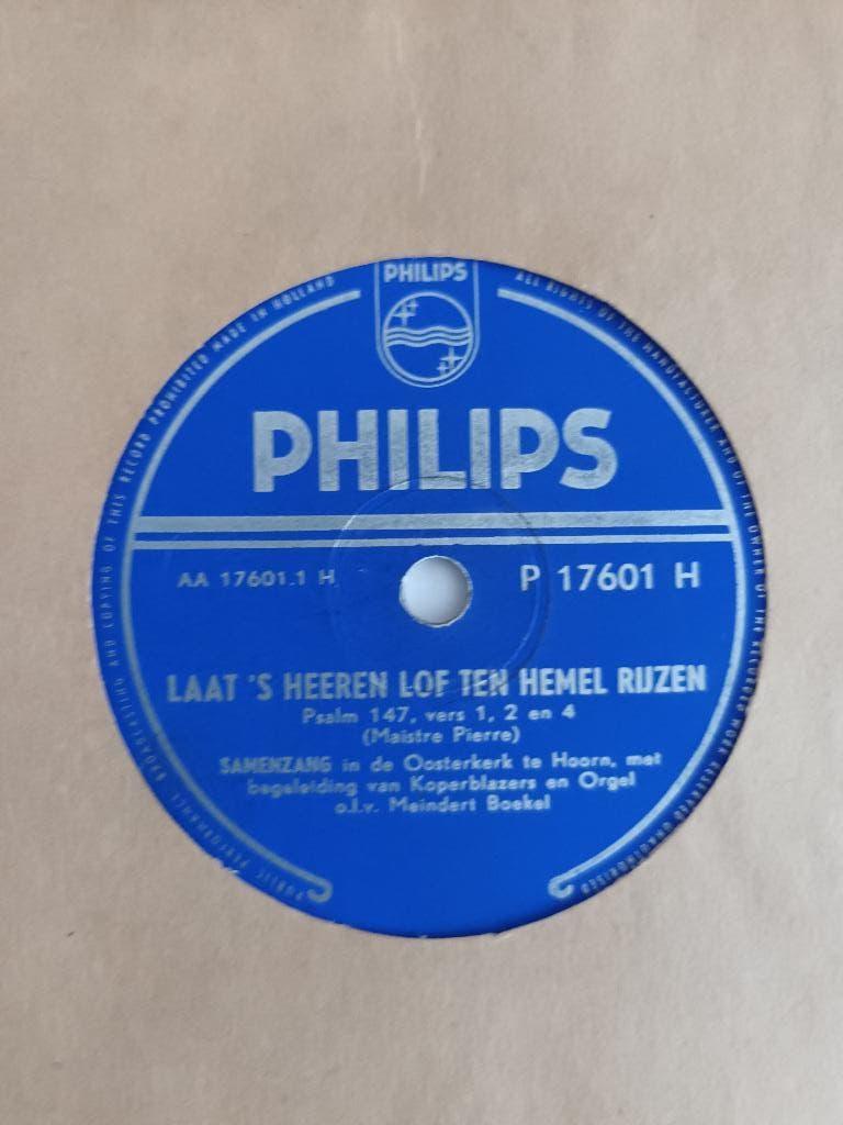 Samenzang - Laat`s Heeren Lof Ten Hemel Prijzen (78 Toeren), 10 inch, Voor 1960, Ophalen of Verzenden, Zo goed als nieuw