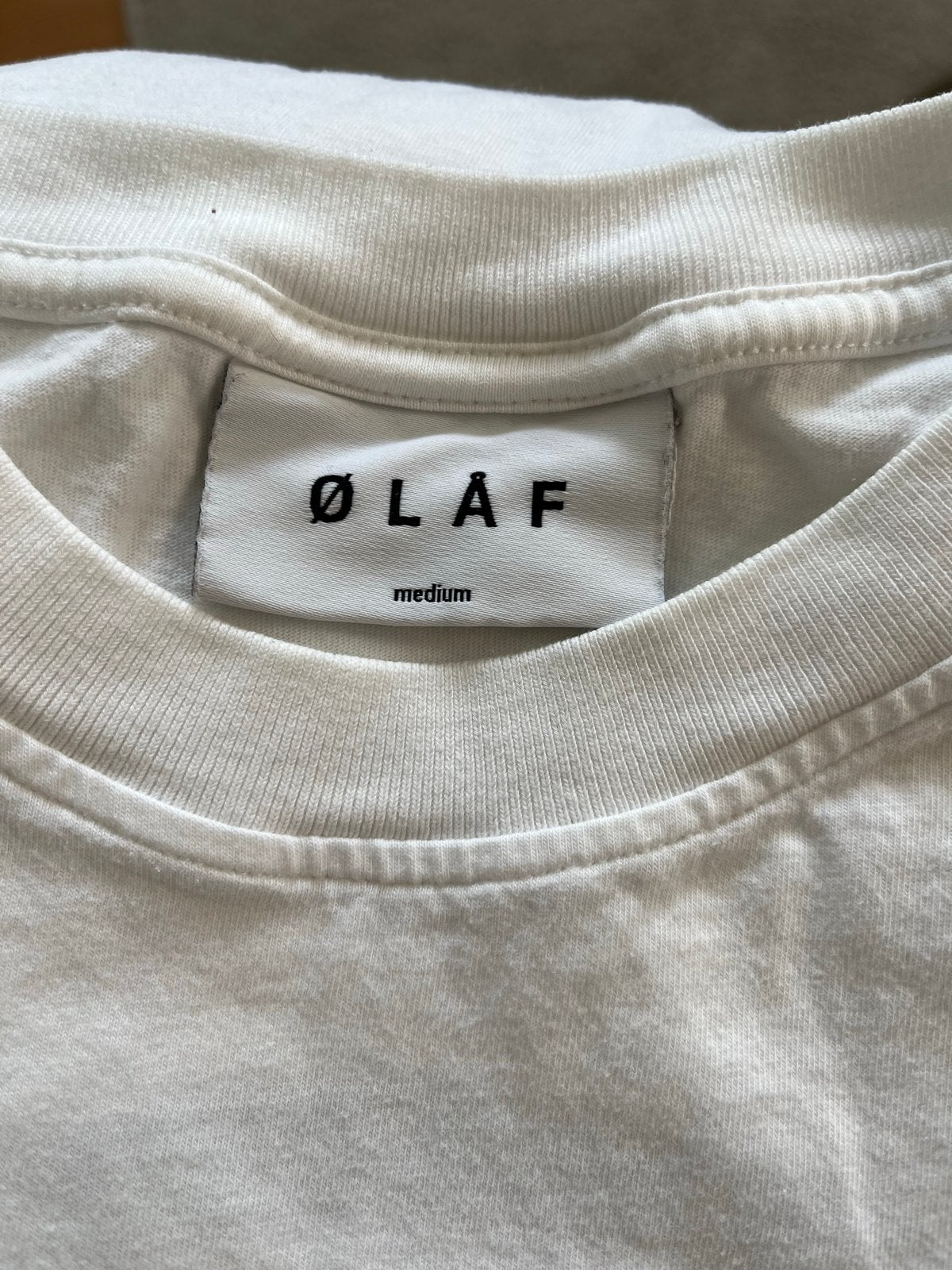 Olaf T-shirt - Wit - Maat M, Ophalen of Verzenden, Zo goed als nieuw, Maat 48/50 (M), Wit