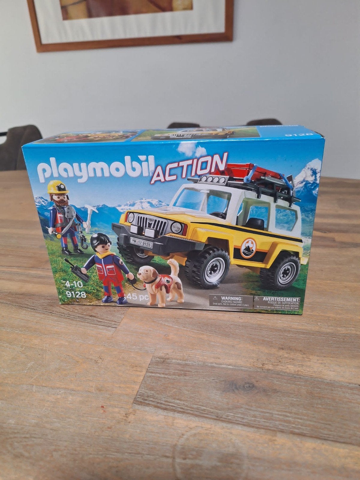 Playmobil Action 9128 - Reddingsvoertuig met hond, Complete set, Voertuig, Nieuw, Ophalen of Verzenden