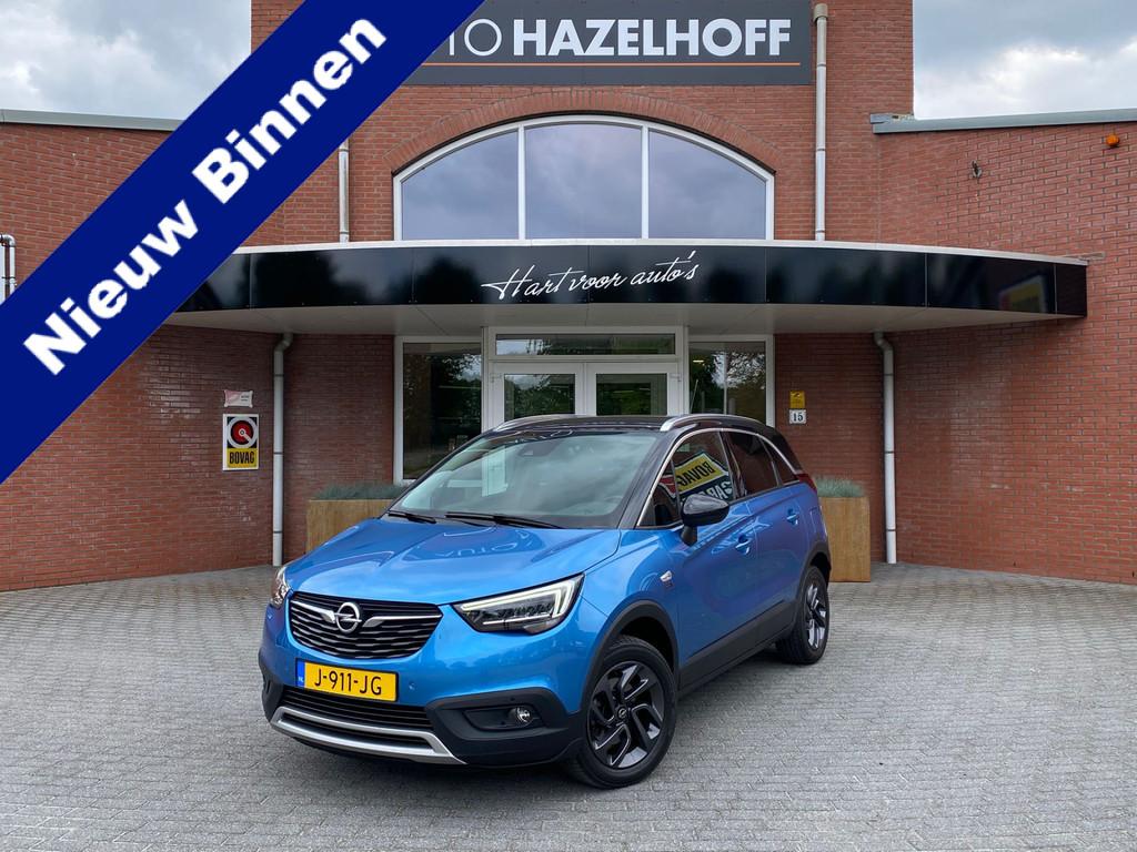 Opel Crossland X 1.2 Turbo Edition 2020 Automaat! | Clima |, Gebruikt, Euro 6, 1199 cc, Blauw