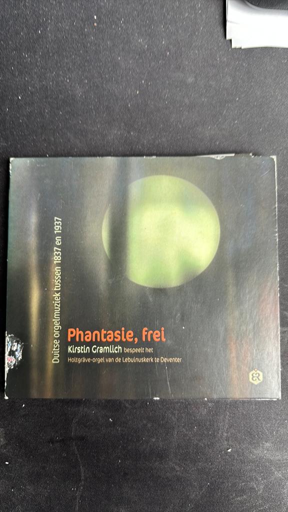 Kirstin Gramlich - Phantasie, frei (Debuut CD Orgel), Cd's en Dvd's, Ophalen of Verzenden, Modernisme tot heden, Zo goed als nieuw