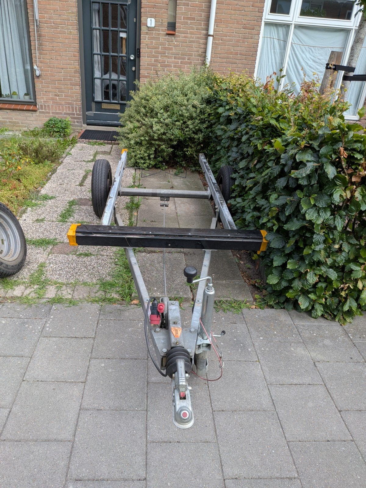 Onderstel vouwwagen zelfbouw aanhanger/motoraanhanger 2004, Auto diversen, Ophalen