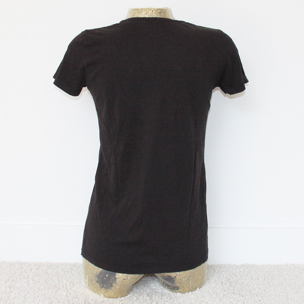 Mooi Ikks Shirtje 100% Katoen (Maat 36) - 87 € 25,-, IKKS, Zwart, Ophalen of Verzenden, Zo goed als nieuw