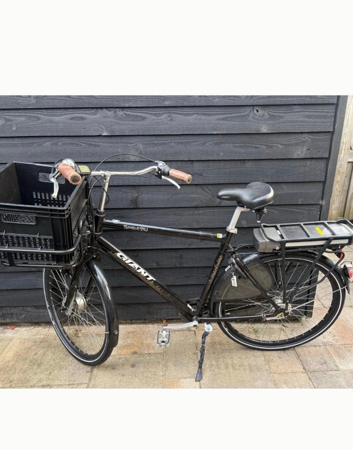 Electriesche fiets met bak voorop, Ophalen, Zo goed als nieuw, Overige merken