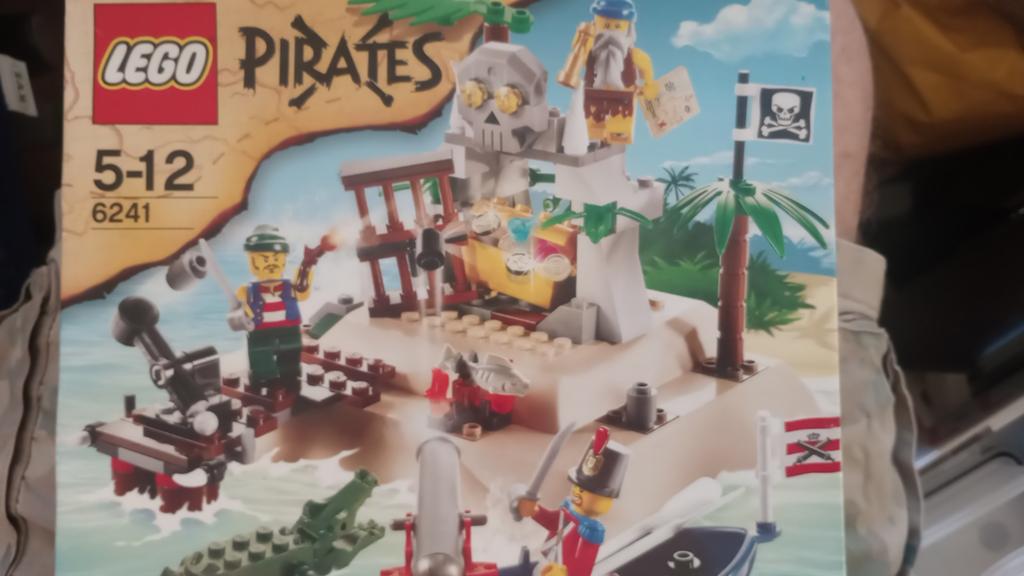 Lego Pirates 6241 Schateiland - Complete set, Kinderen en Baby's, Speelgoed | Duplo en Lego, Gebruikt, Lego, Pirates, Ophalen of Verzenden