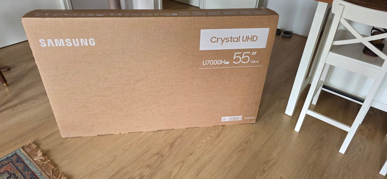 Samsung tv 55inch, Ophalen, 50 Hz, Nieuw, Samsung