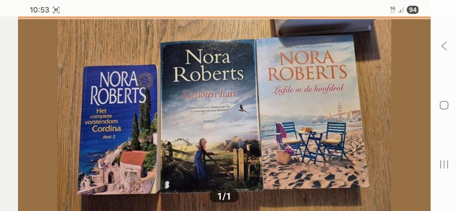 Nora Roberts Boeken, Ophalen of Verzenden, Gelezen