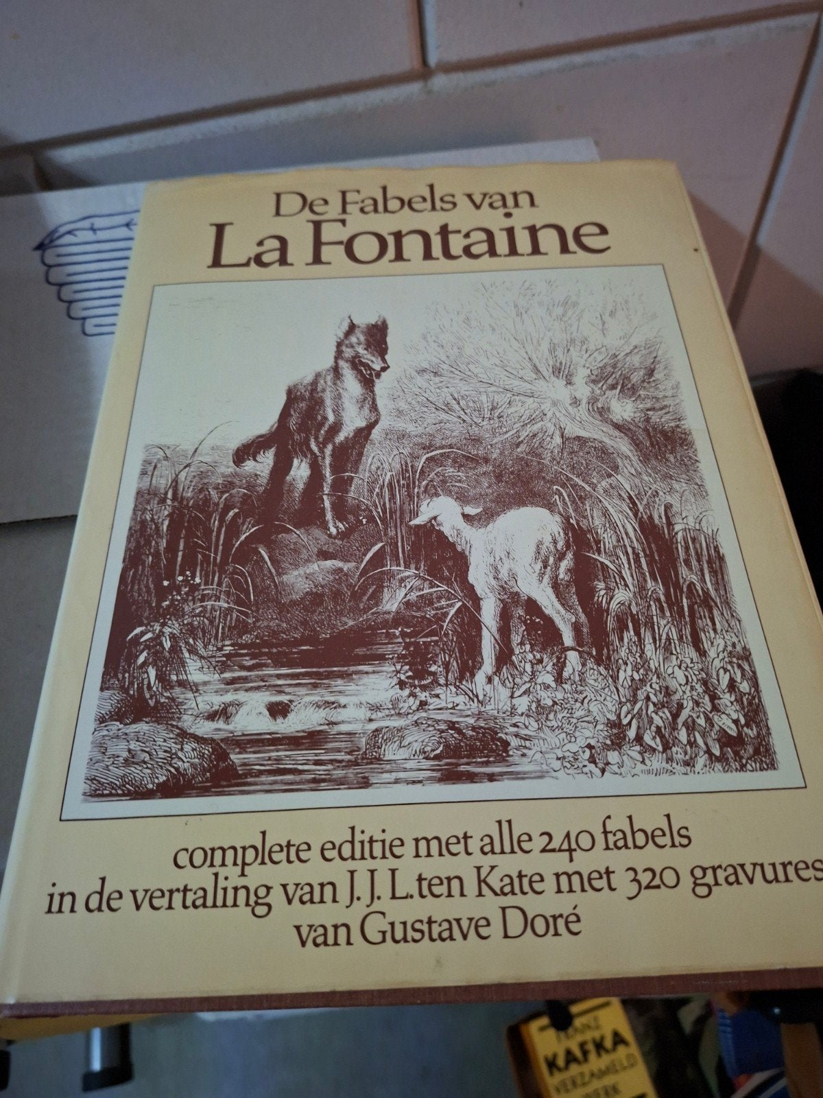 De Fabels van La Fontaine -  prachtige gravures, Ophalen of Verzenden, Gelezen
