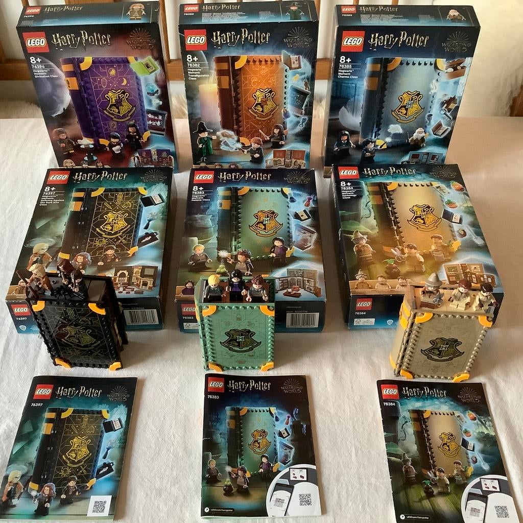 Complete serie LEGO Harry Potter moments, Nieuw en Zgan, Ophalen, Complete set, Compleet, Lego