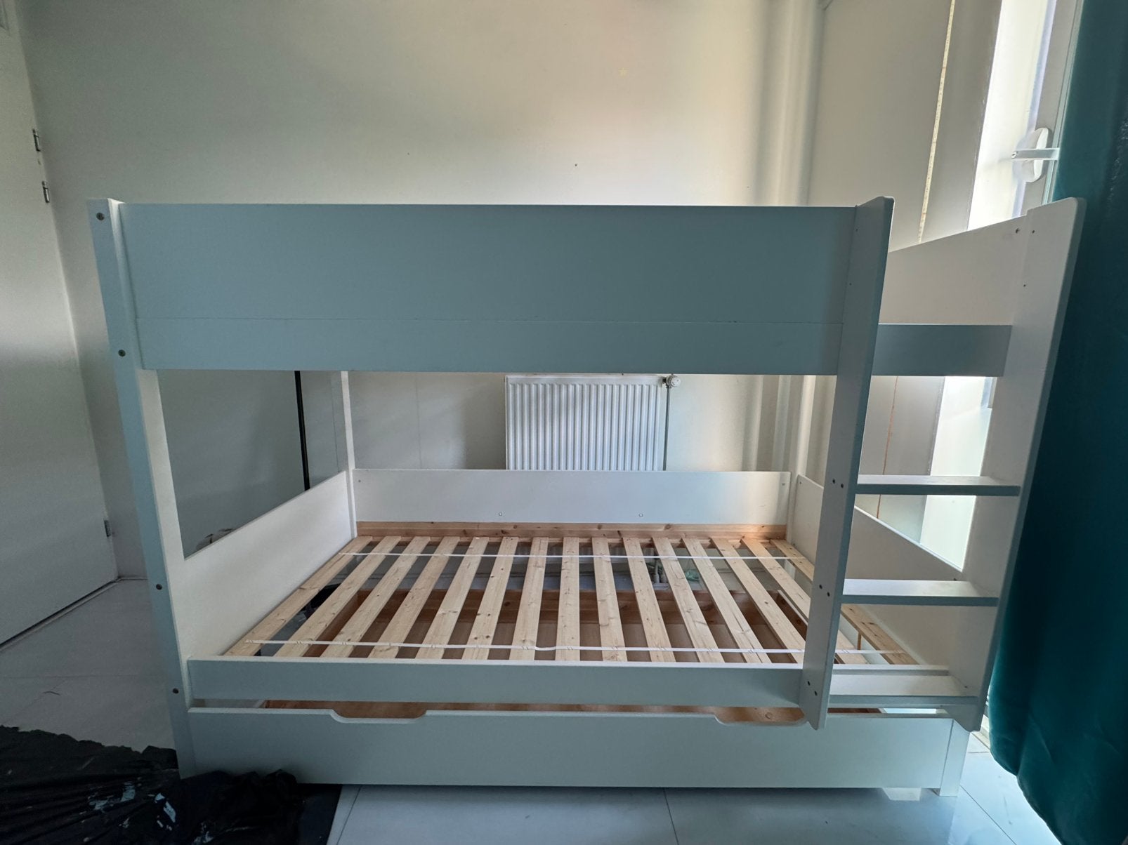Stapelbed tekoop, Tweepersoons, Ophalen of Verzenden, 200 cm, 100 cm