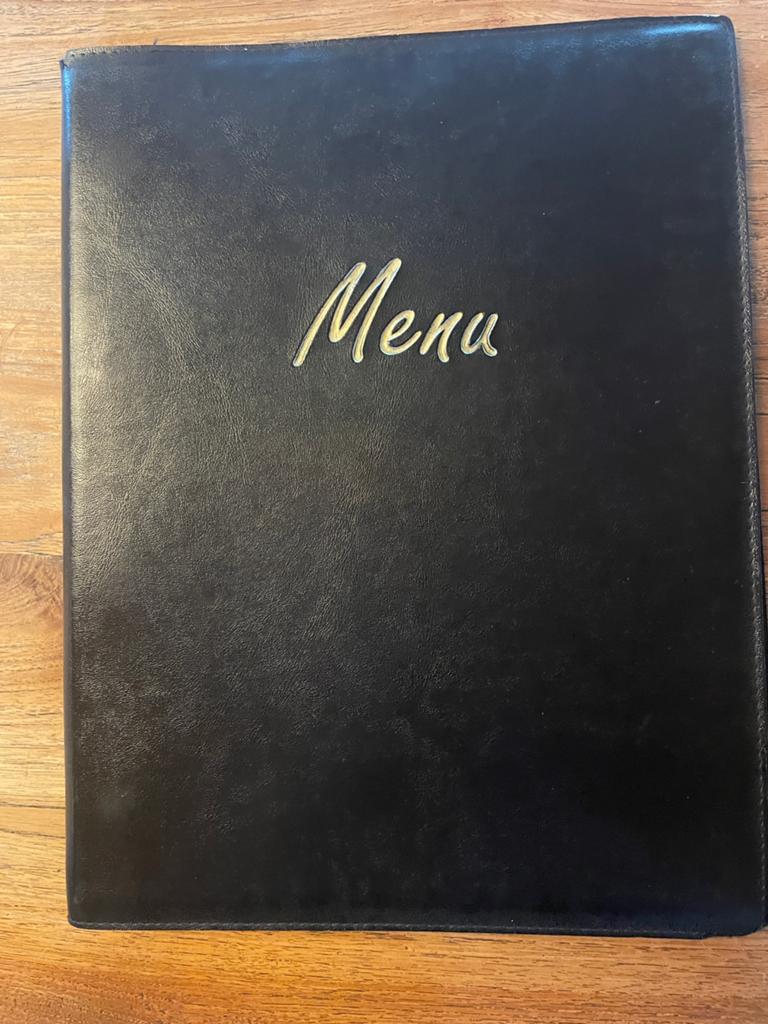 Menukaarten, Ophalen of Verzenden