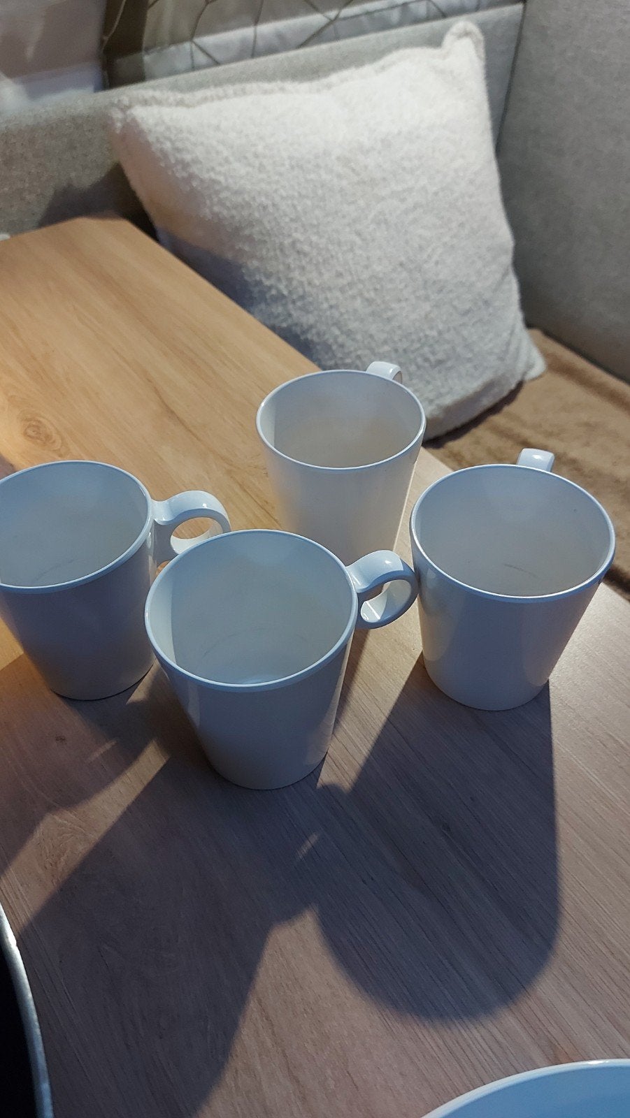camping servies Mepal 4 kopjes 4 borden, Ophalen of Verzenden, Zo goed als nieuw