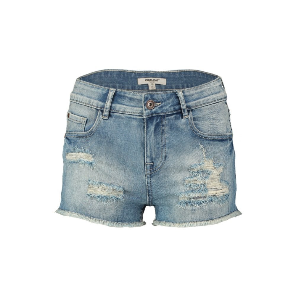 COOLCAT dames jeans short korte broek NIEUW! maat S Cool Cat, Kleding | Dames, Blauw, Nieuw, Ophalen of Verzenden, Coolcat