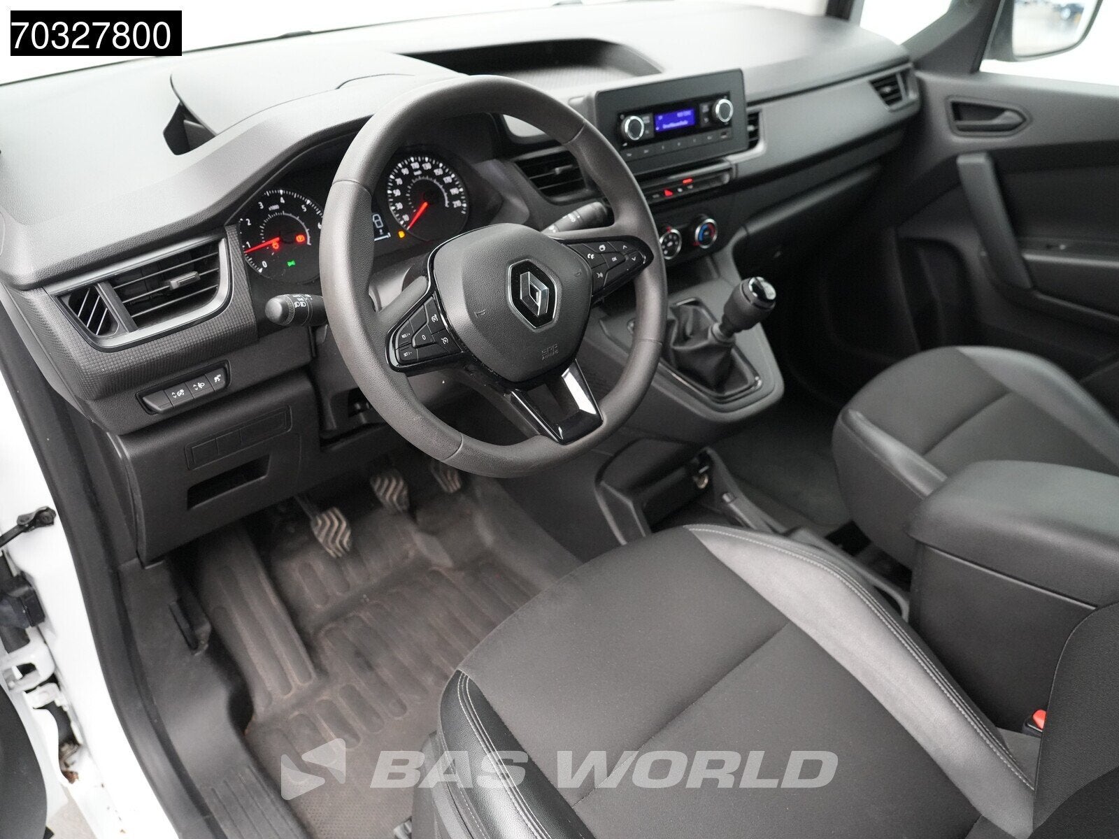 Renault Kangoo 102PK Benzine L1H1 LED Airco Cruise Parkeerse, Stof, Gebruikt, 4 cilinders, Renault
