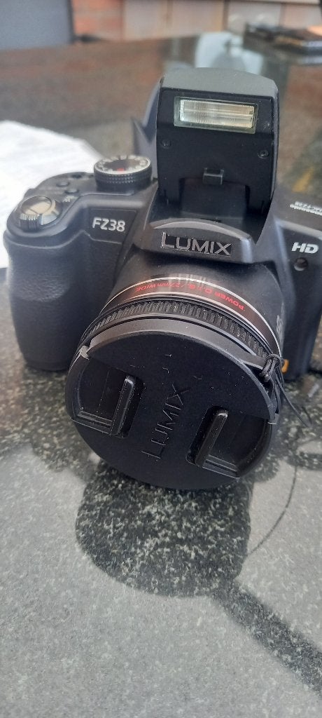 Foto camera, Gebruikt, Panasonic, Lensdop, 12 megapixels