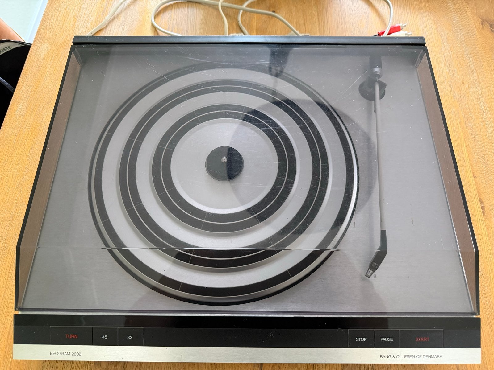Bang & Olufsen Beogram 2202 Platenspeler met MMC20 S element, Gebruikt, Pitch-regelaar, Platenspeler, Ophalen