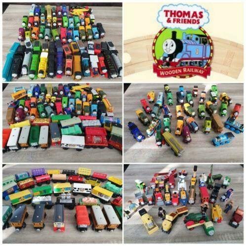 Thomas de trein Hout Vele Treintjes Lostekoop, Kinderen en Baby's, Ophalen of Verzenden, Zo goed als nieuw