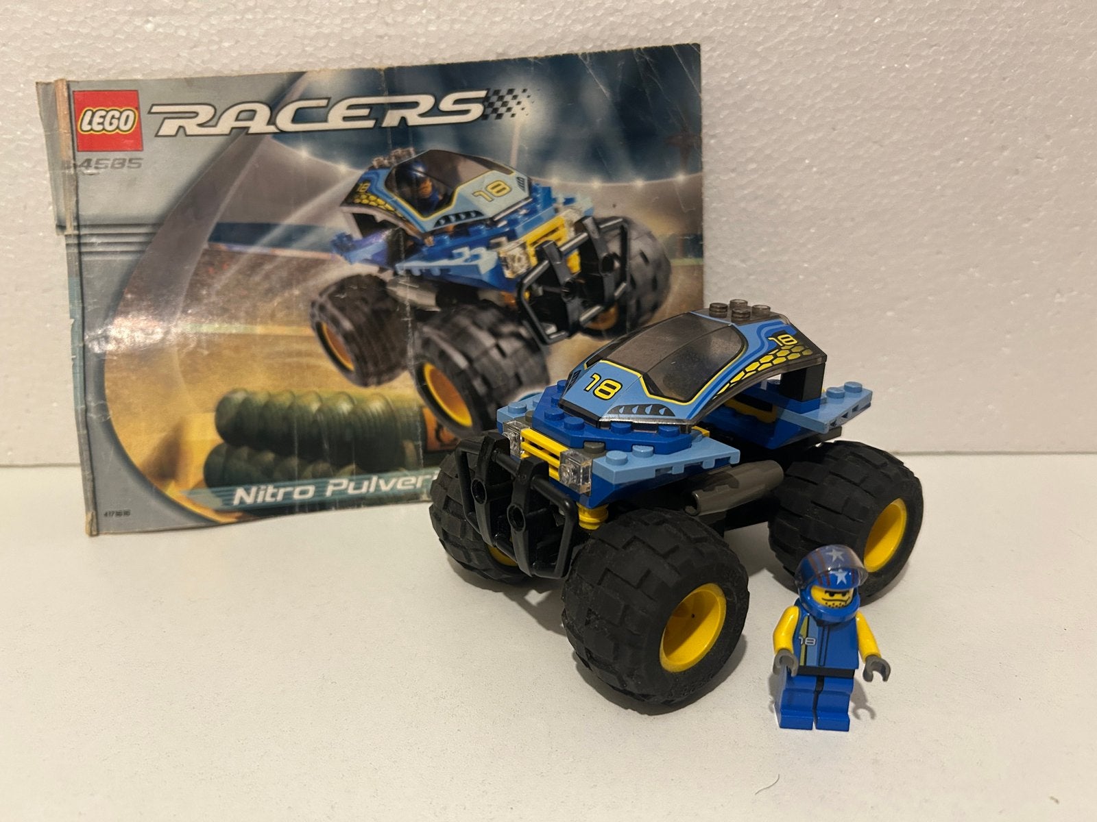 Lego Racers 4585 Nitro Pulverizer, Lego, Denemarken, Lego, Ophalen of Verzenden
