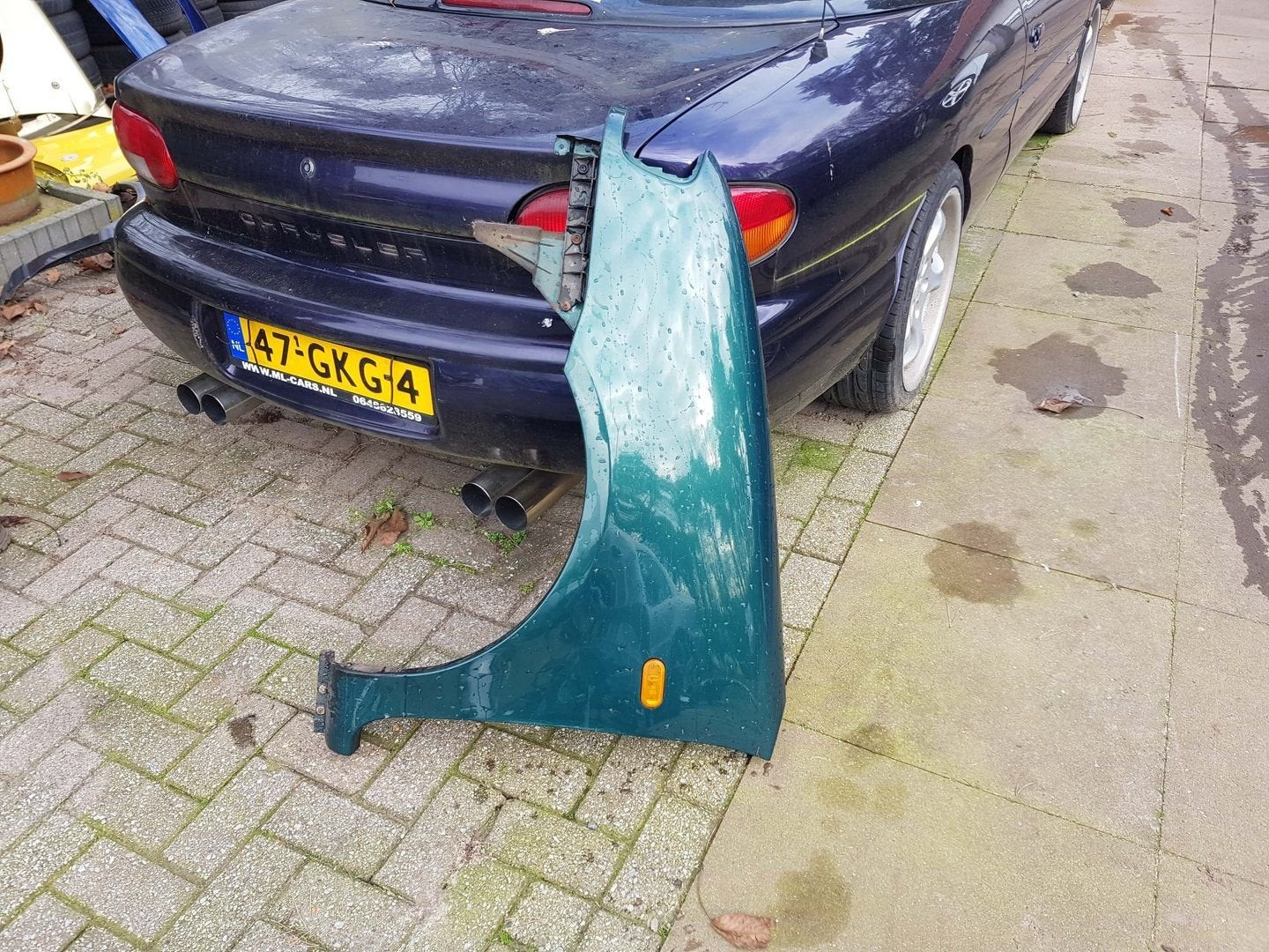 Seat Arosa linker voorscherm bj 97 tot 2000, Gebruikt, -, -, Ophalen of Verzenden