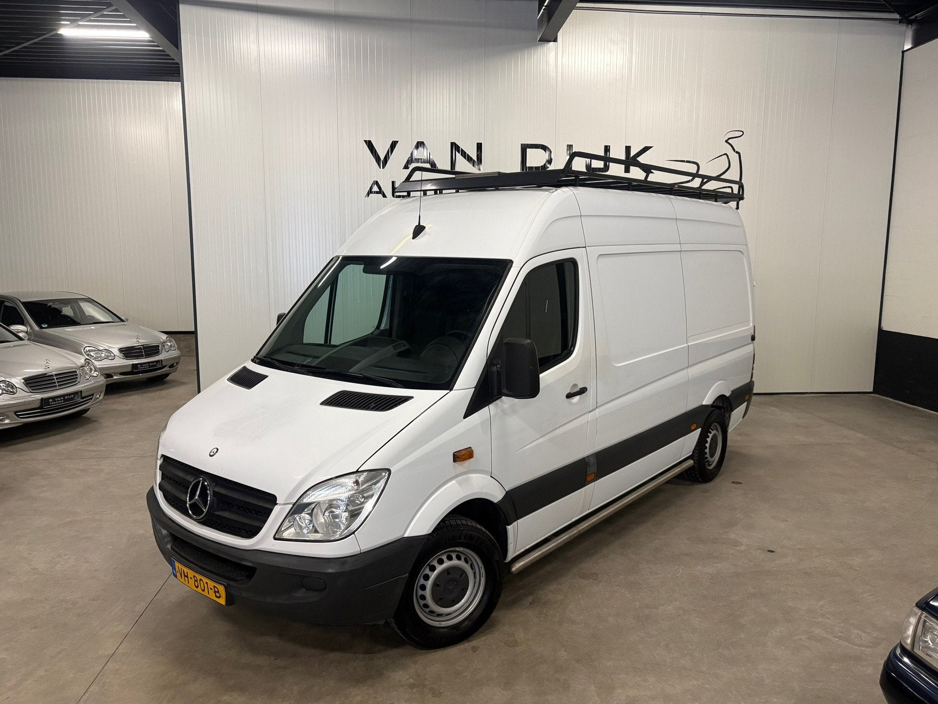 Mercedes-Benz Sprinter 310 2.2 CDI L2H2 Airco Imperiaal Trek, 13 km/l, Euro 5, Gebruikt, Zwart
