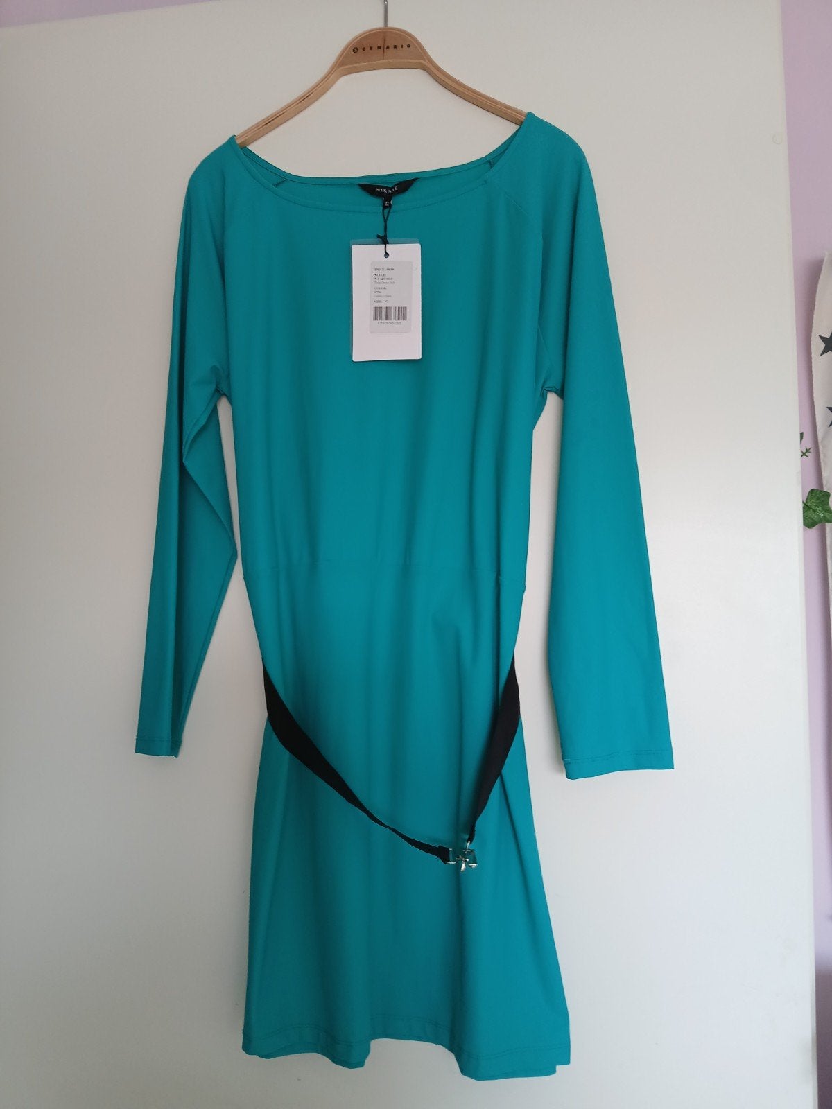 Nieuw Nikkie Suzy Dress Belt - Galaxy Green Maat 42, Maat 42/44 (L), Nieuw, Ophalen of Verzenden, Nikkie