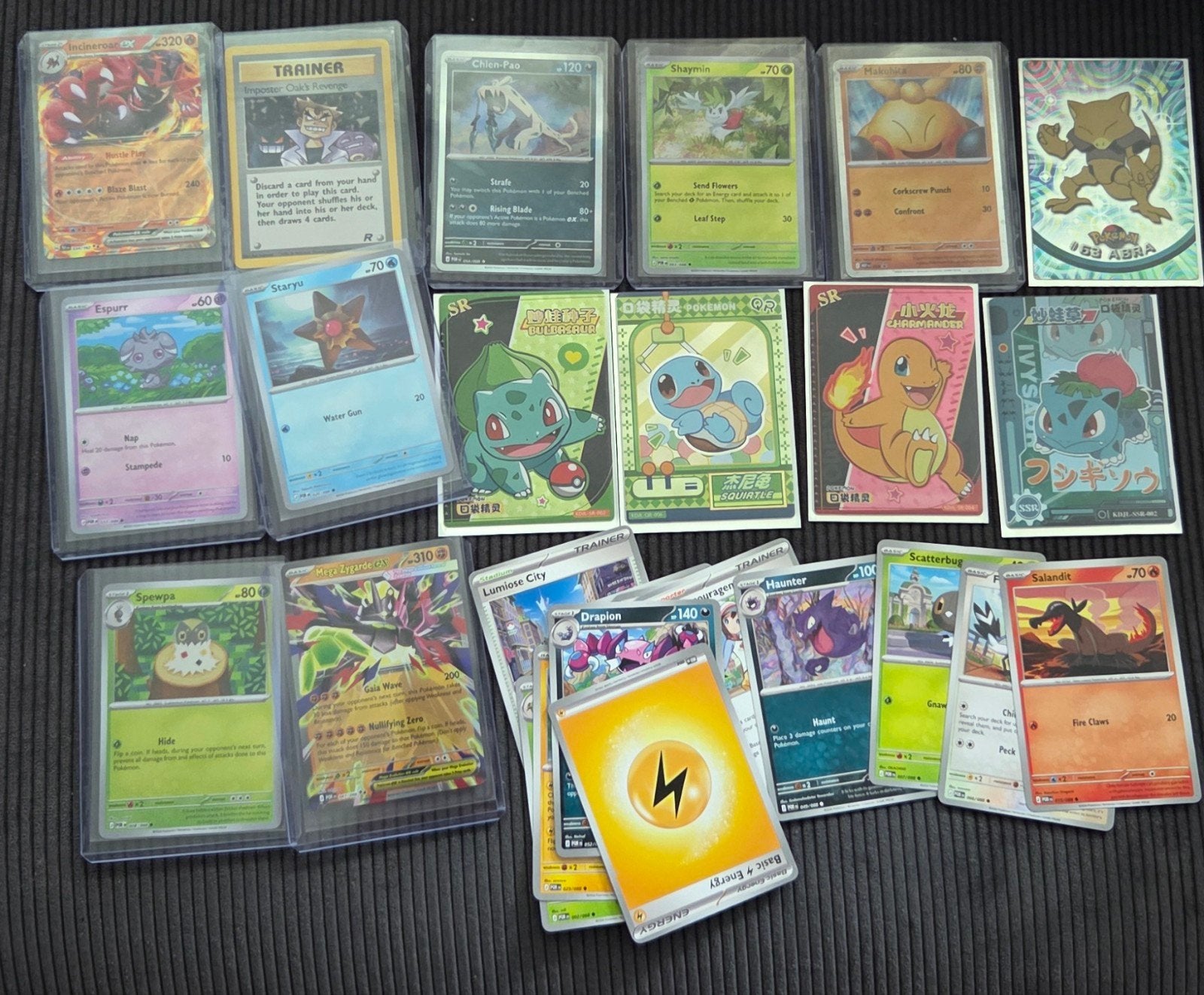Verzameling pokemonkaarten oud / modern, Hobby en Vrije tijd, Verzamelkaartspellen | Pokémon, Ophalen of Verzenden, Meerdere kaarten