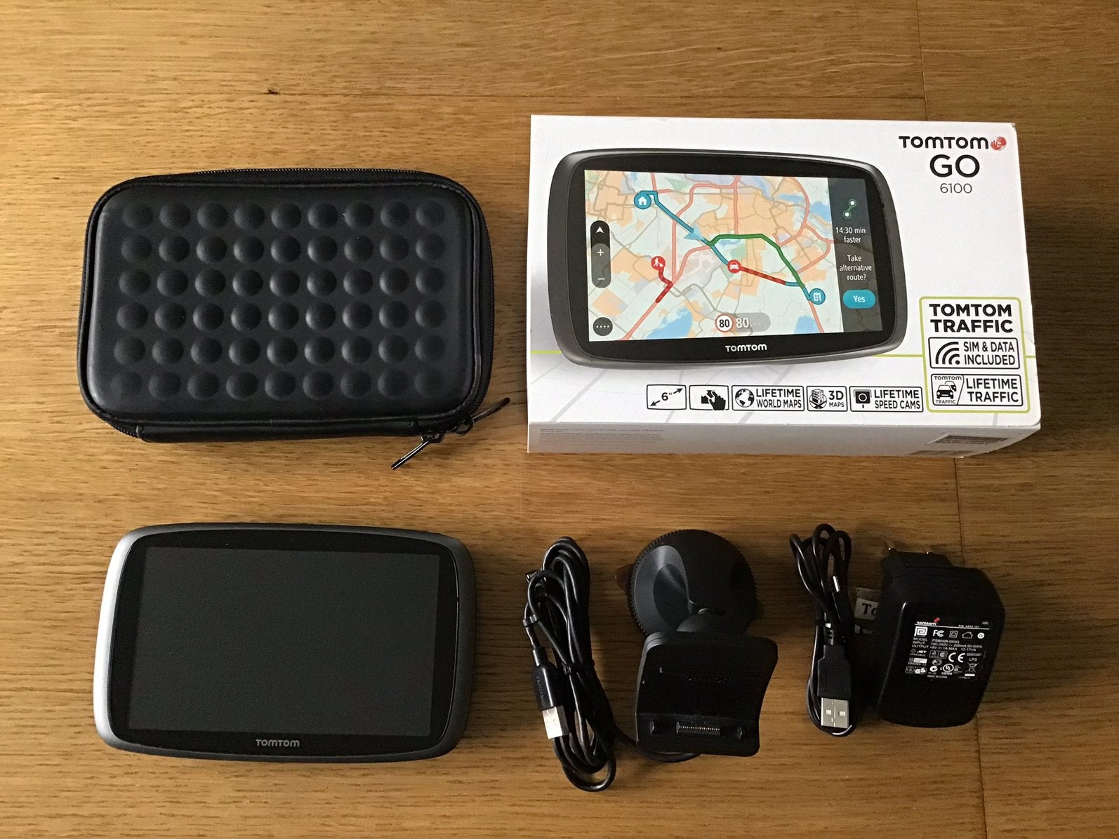 TomTom Go6100, Ophalen, Gebruikt