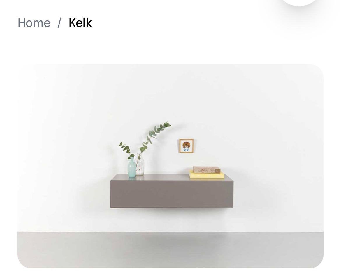 TV-meubel kelk 90 merk RAAT. NIEUW, Ophalen, 50 tot 100 cm, Zo goed als nieuw, Minder dan 100 cm