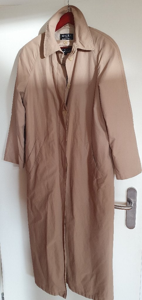 Beige jas met losse voering, maat 40, Maat 38/40 (M), Beige, Ophalen of Verzenden, Zo goed als nieuw