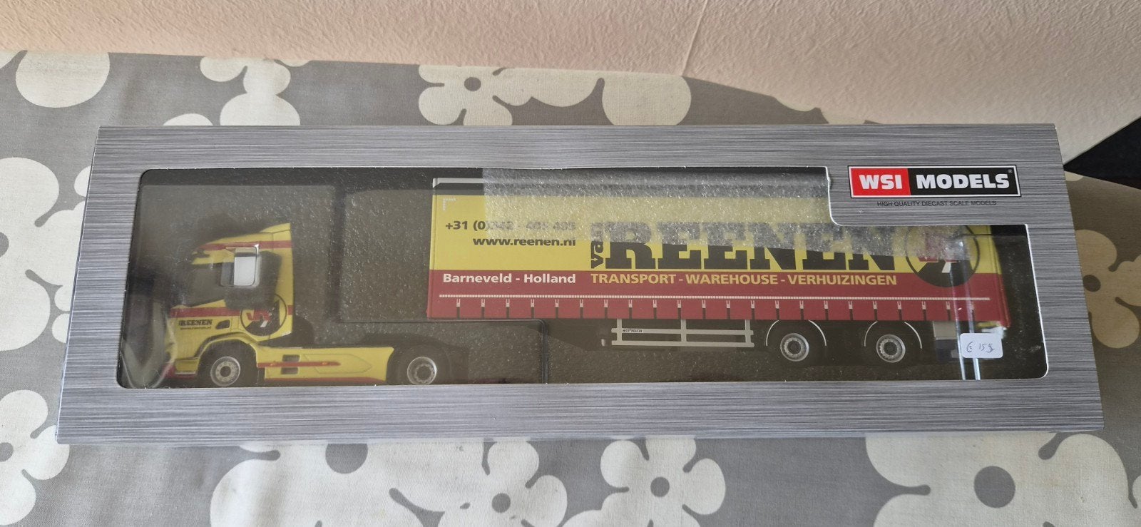 WSI Vrachtwagen 1:50 - Reenen Transport, Ophalen of Verzenden, Nieuw, Bus of Vrachtwagen, Wsi