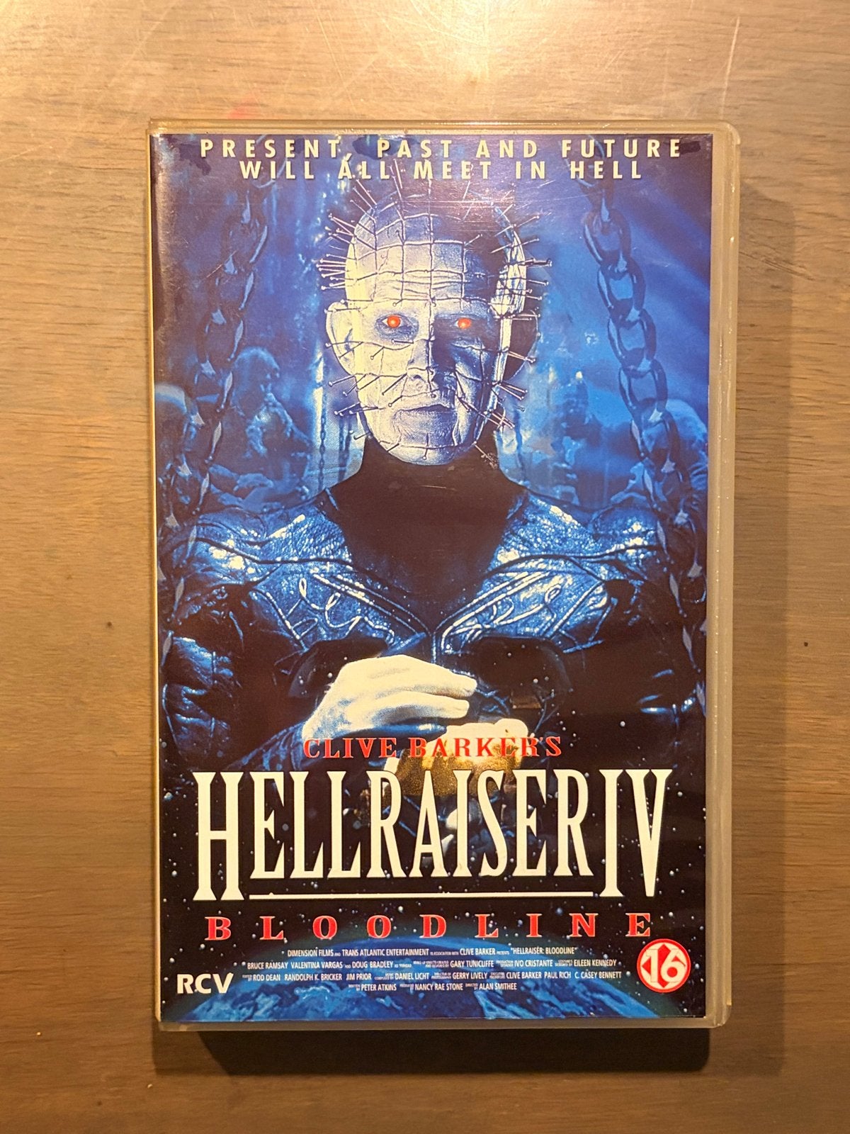 #3 Hellraiser IV: Bloodline VHS - Horrorfilm, Horror, Nederlands ondertiteld, Gebruikt, Vanaf 16 jaar