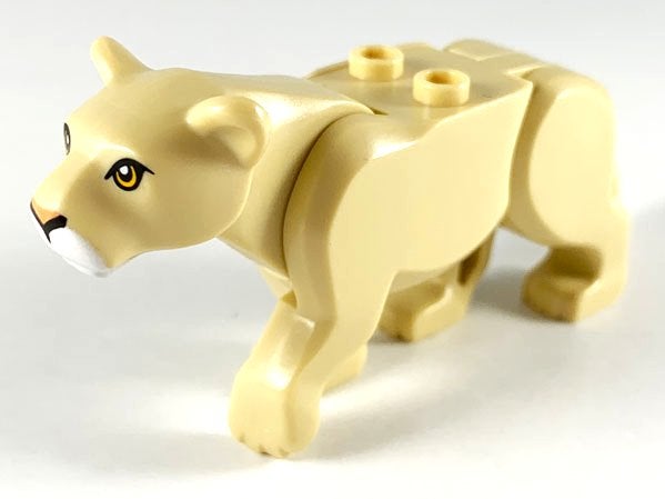 lego leeuwin beige (2), Ophalen of Verzenden, Nieuw, Accessoire, Lego