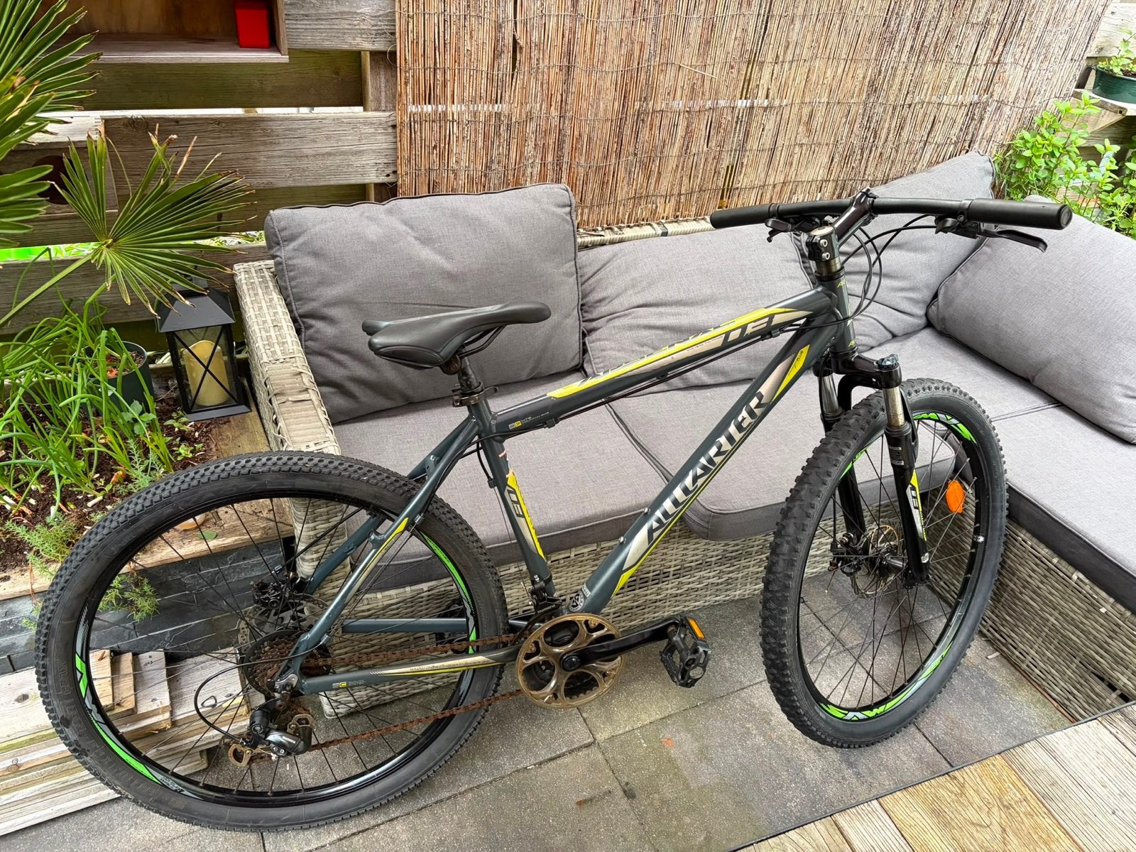 Allcarter Mountainbike 27,5 inch, Hardtail, Zo goed als nieuw, Dames, Schijfrem