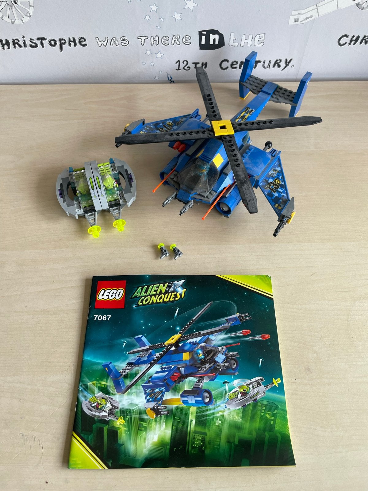 LEGO Alien Conquest 7067, Lego, Ophalen of Verzenden, Zo goed als nieuw, Complete set
