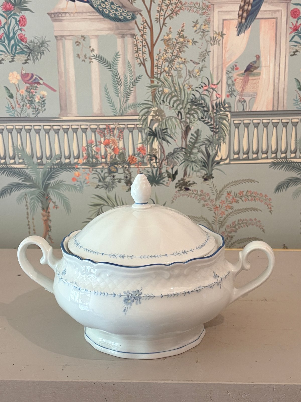 Vintage Eschenbach Bavaria Porseleinen Soepterrine, Antiek en Kunst, Ophalen of Verzenden
