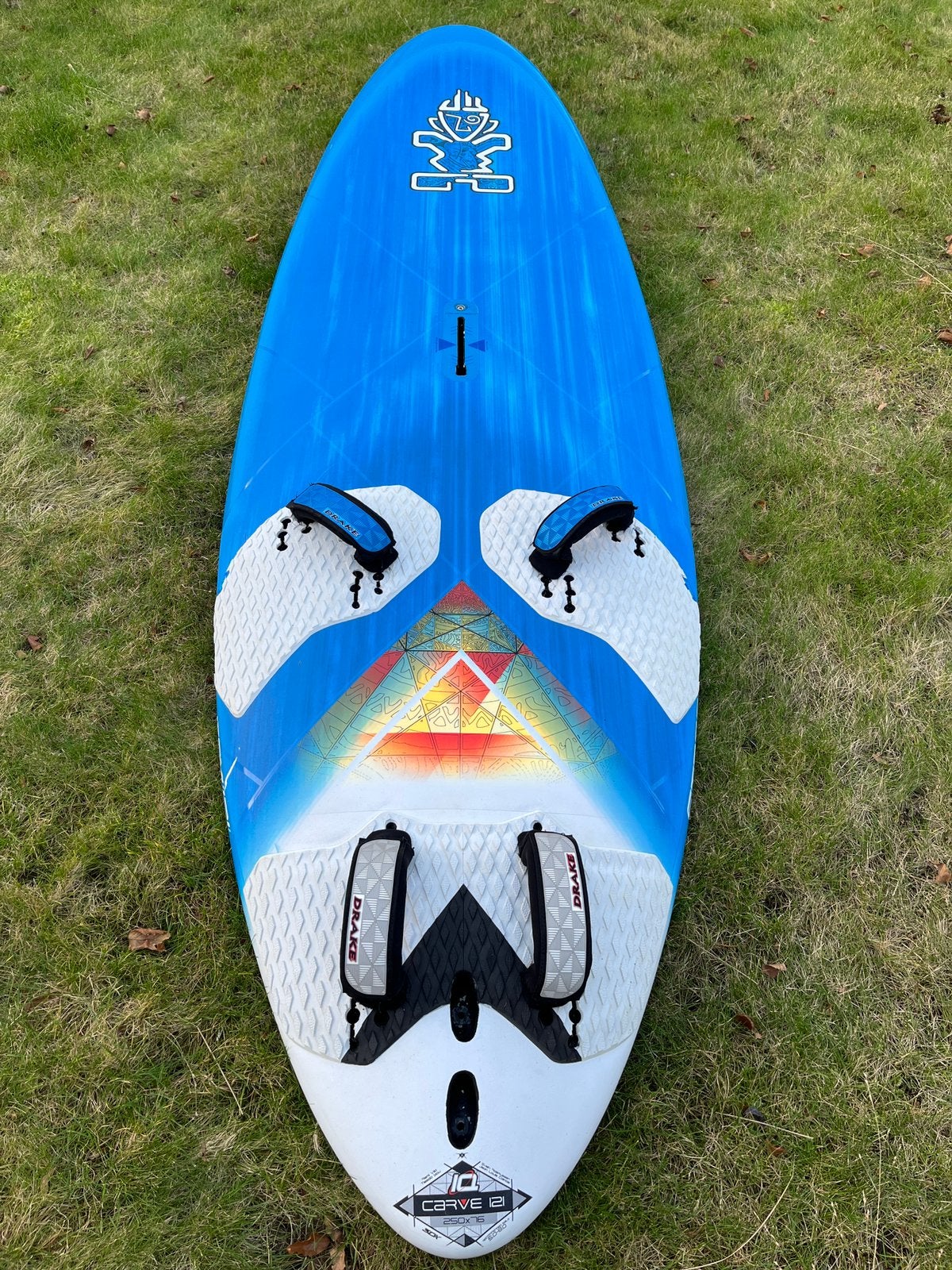 Starboard carve 121l windsurfboard inclusief MFC vin, Watersport en Boten, Windsurfen, Ophalen, Gebruikt, Starboard, Met vin(nen)