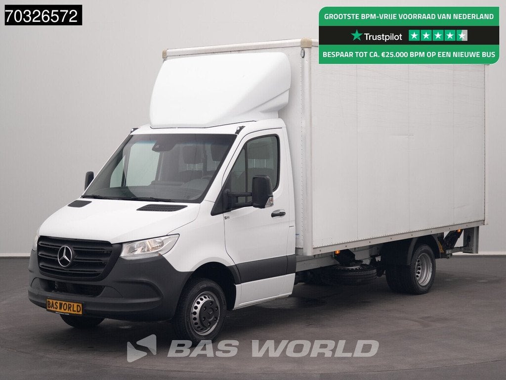 Mercedes Sprinter 515 CDI Laadklep Zijdeur Dubbellucht 150PK, Auto's, Stof, Gebruikt, Euro 6, 4 cilinders