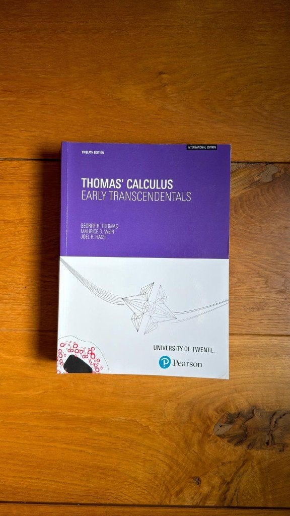 Tomas' Calculus Early Transcendentals, Pearson, Ophalen of Verzenden, Beta, WO