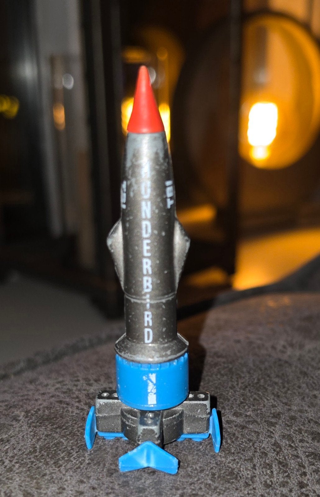 Thunderbird 1 raket speelgoedmodel, Ophalen of Verzenden, Gebruikt
